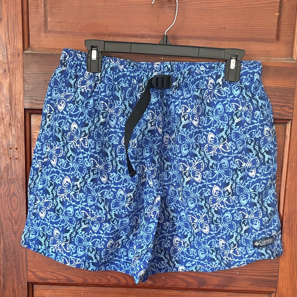 Columbia Blue Butterfly Board Short Size M